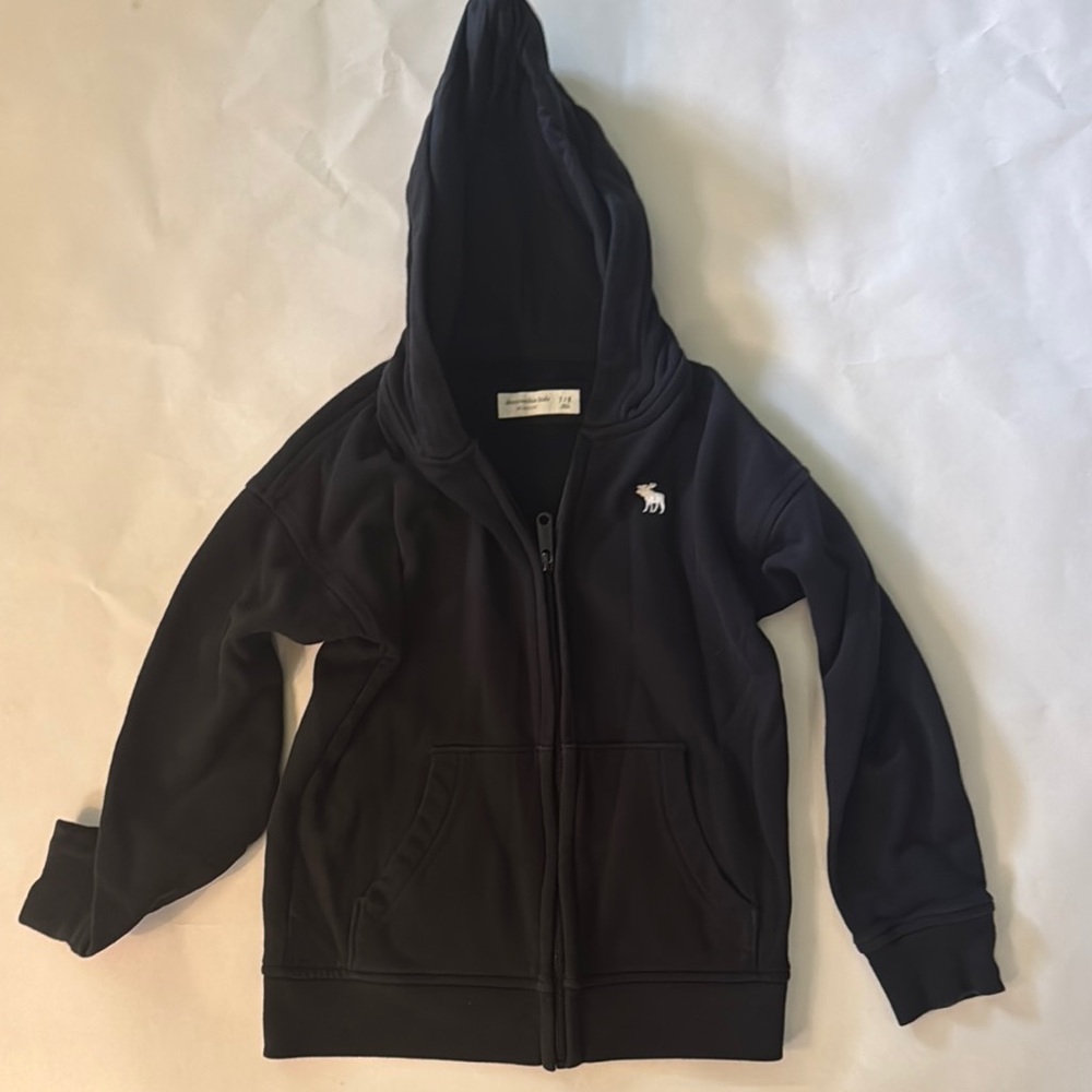 Abercrombie & Fitch Black Sweatshirt Casual Hoodie